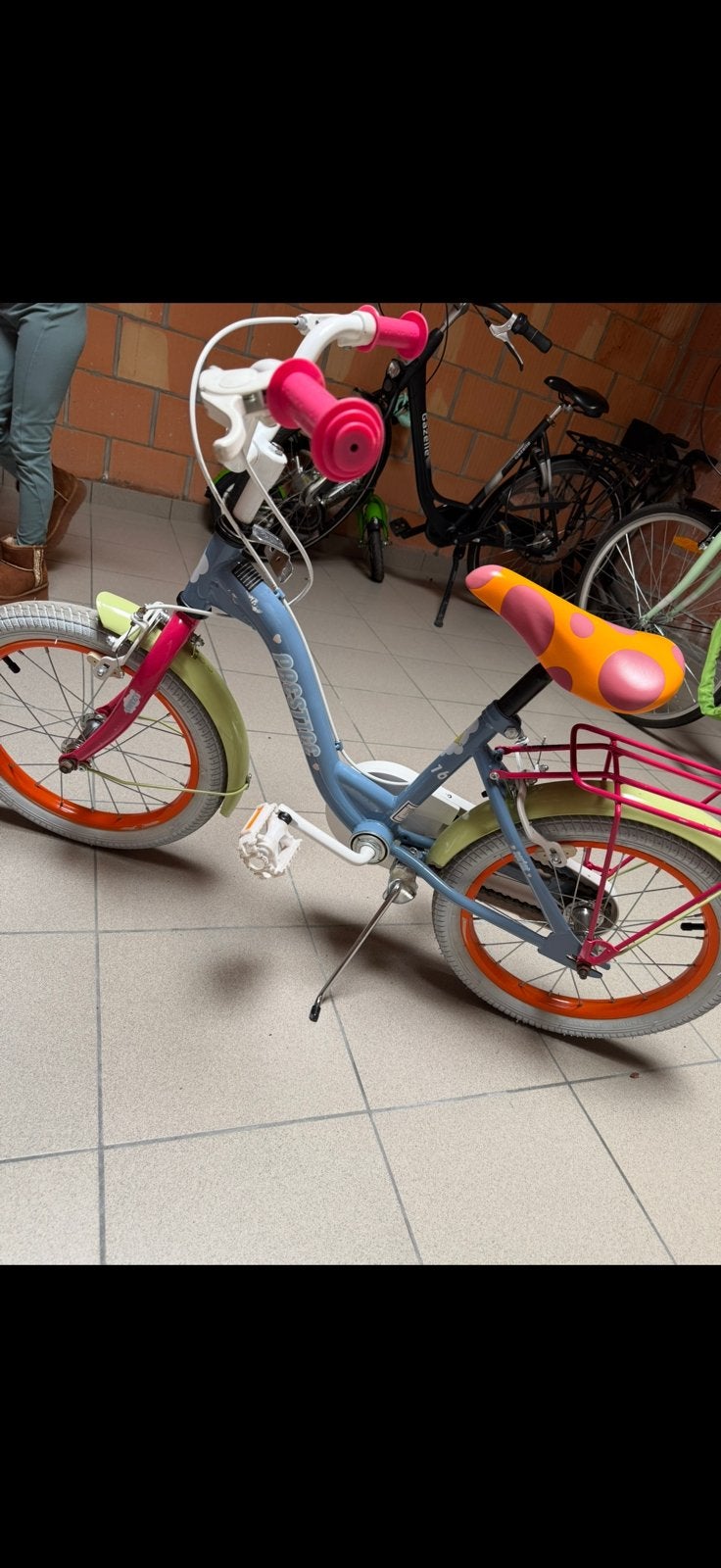 Kinderfiets, Fietsen en Brommers, Ophalen, Gebruikt, 16 inch