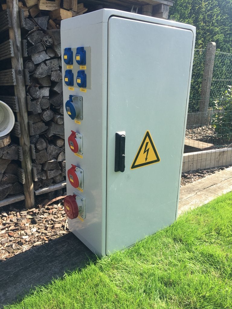 Proffesionele werfkast 80A met digitale meterkast, Enlèvement, Comme neuf, Interrupteur