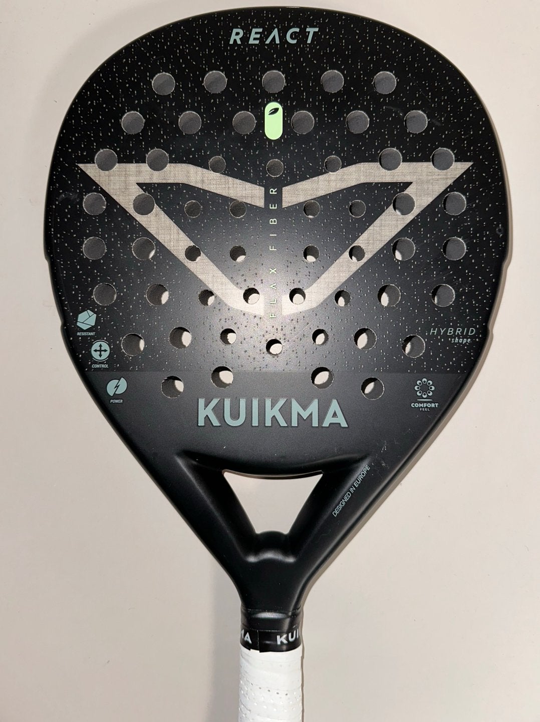 Padelracket Kuikma PR react, Sports & Fitness, Padel, Enlèvement, Comme neuf, Raquette de padel