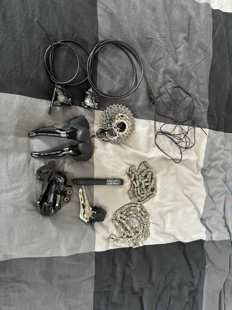 Dura-ace di2 groepset, Fietsen en Brommers, Fietsonderdelen, Ophalen, Racefiets