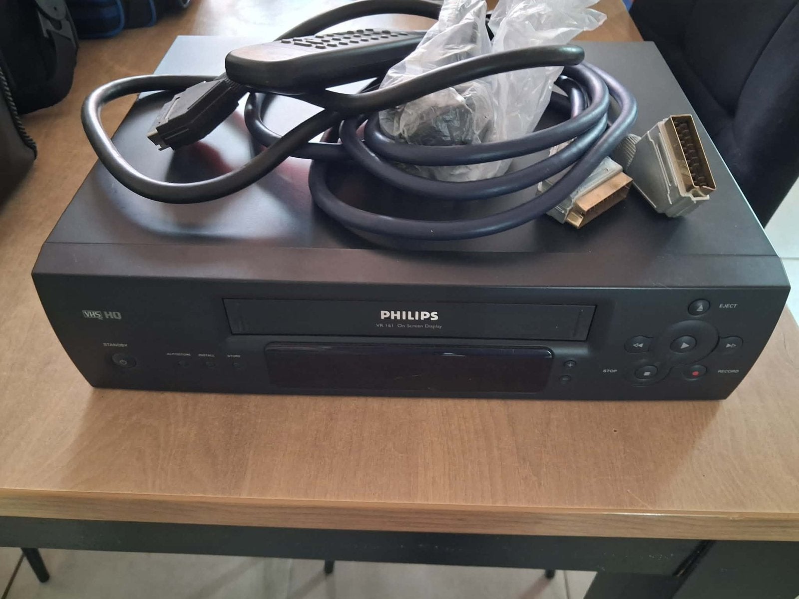 Video recorder phillips, Ophalen of Verzenden, Gebruikt, VHS-speler of -recorder