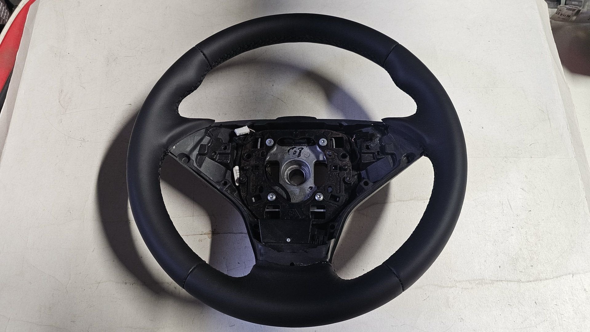 M Stuur stuur compleet met airbag opnieuw bekleed BMW 5 seri, Gebruikt, -, Ophalen of Verzenden, -