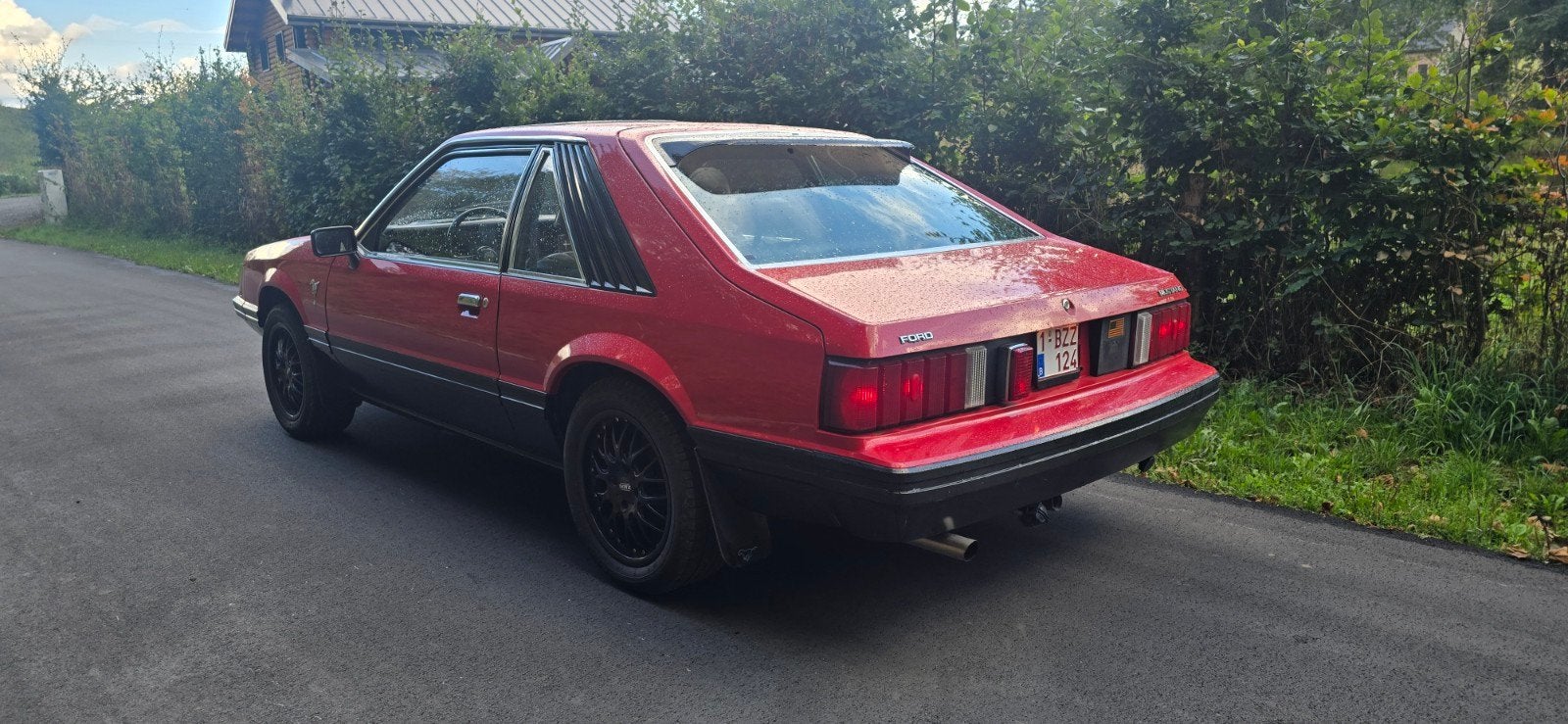 Mustang Fox body 2.3 Essence LPG, Auto's, Oldtimers, 4 zetels, Achterwielaandrijving, Zwart, 65 kW