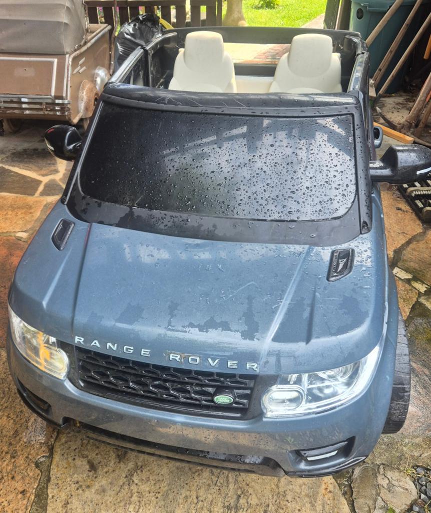 voiture électrique Range Rover, Ophalen