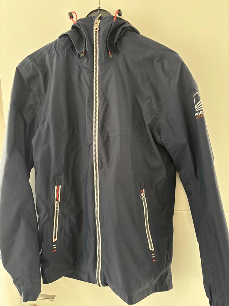 Zeiljas winddichte regenjas heren maat S, Watersport en Boten, Watersportkleding, Tribord, Heer, Ophalen of Verzenden, Zo goed als nieuw