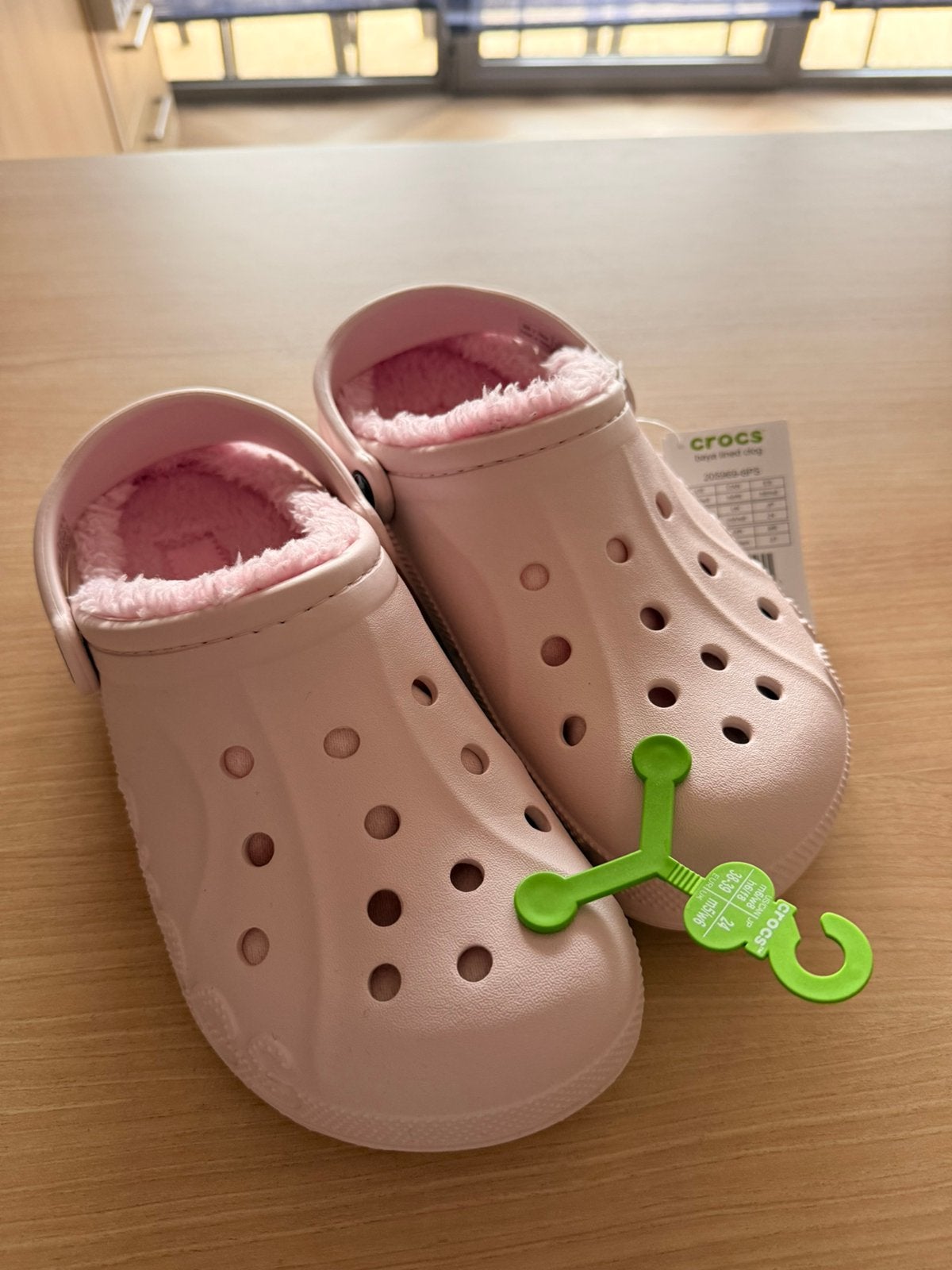 Crocs - baya lined clog maat 38-39, Kleding | Dames, Schoenen, Ophalen, Nieuw, Roze, Pantoffels of Sloffen
