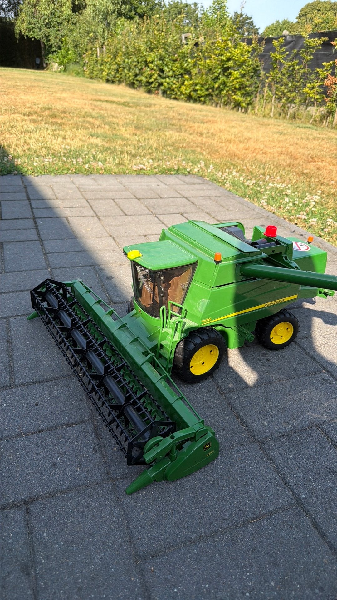 John deere pikdorser, Ophalen, Zo goed als nieuw