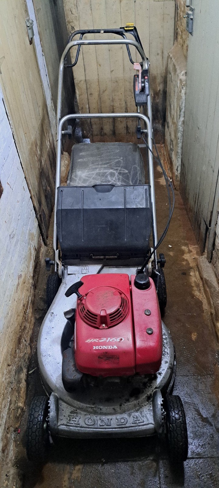 Grasmaaier Honda hr 2160, Ophalen