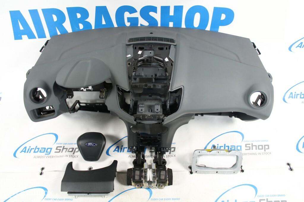 Airbag kit - Tableau de bord gris clair Ford Fiesta MK7