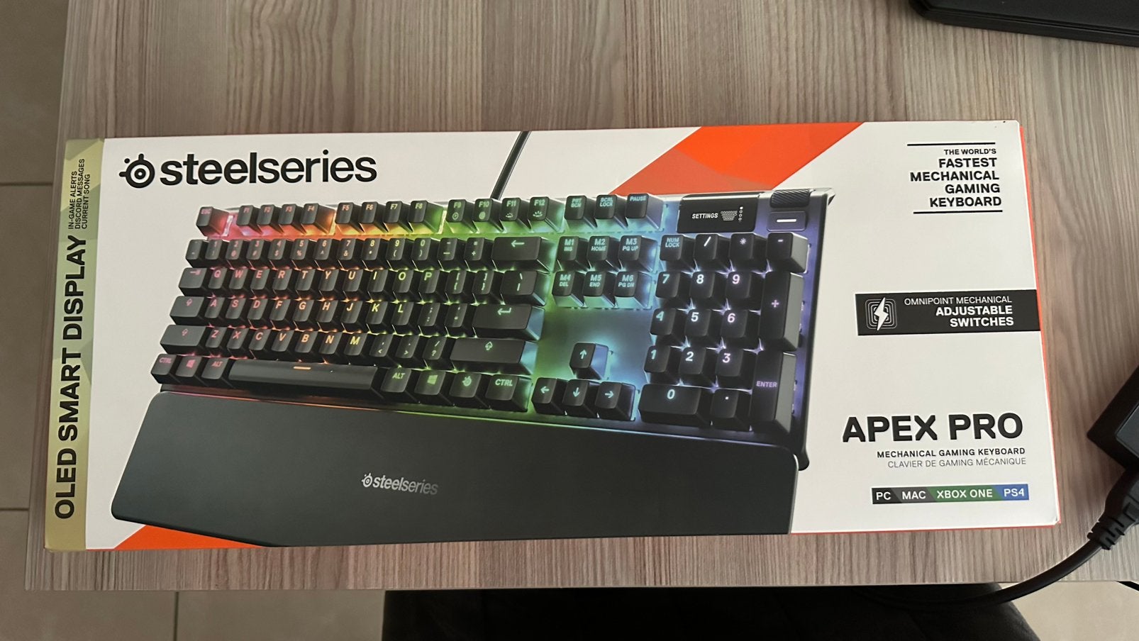 steelseries apex pro toetsenbord, Ophalen, Qwerty, Zo goed als nieuw
