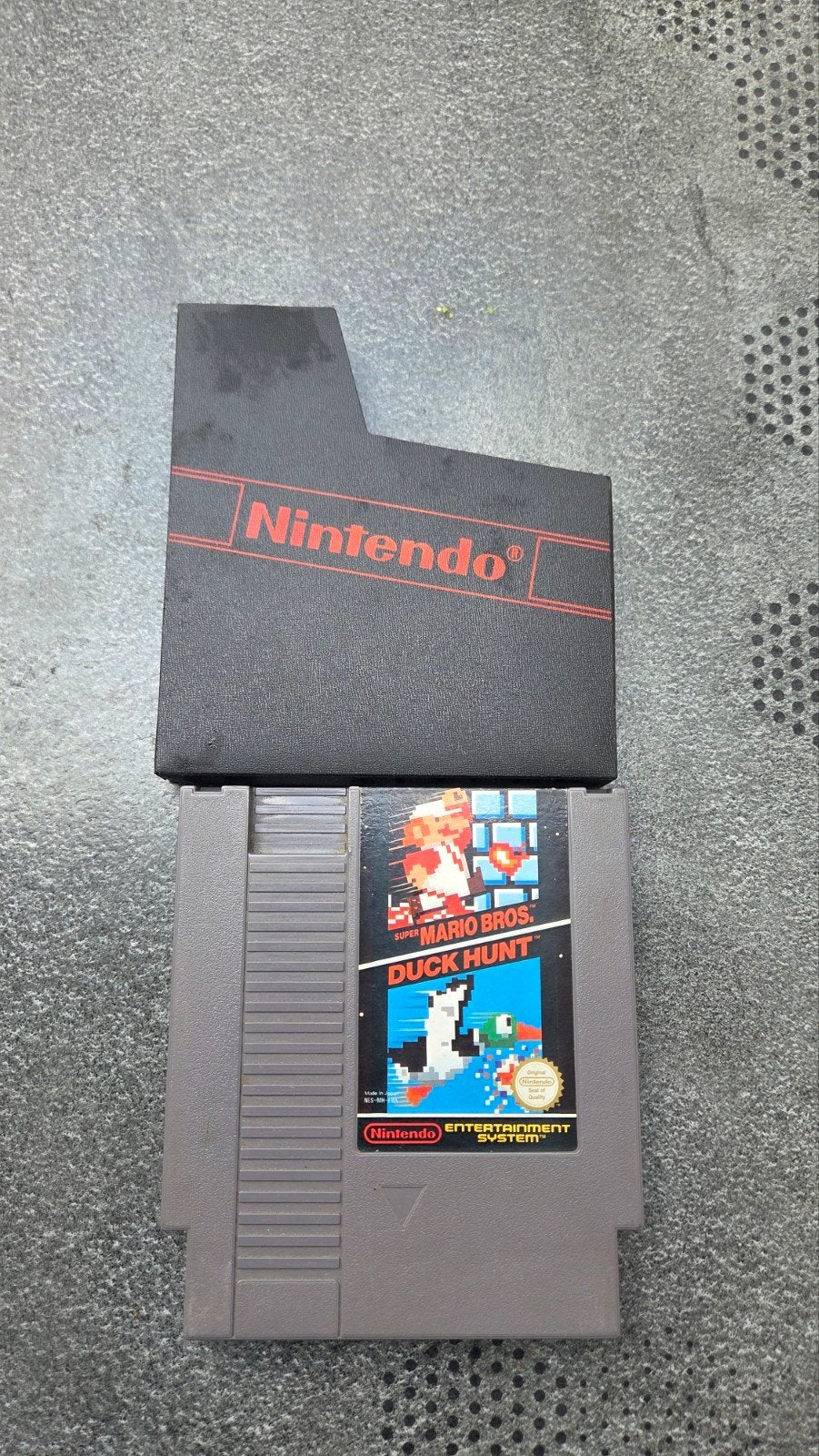 Jeu NES 1985 SUPER MARIO BROS & DUCK HUNT, Games en Spelcomputers, Games | Nintendo NES, Ophalen