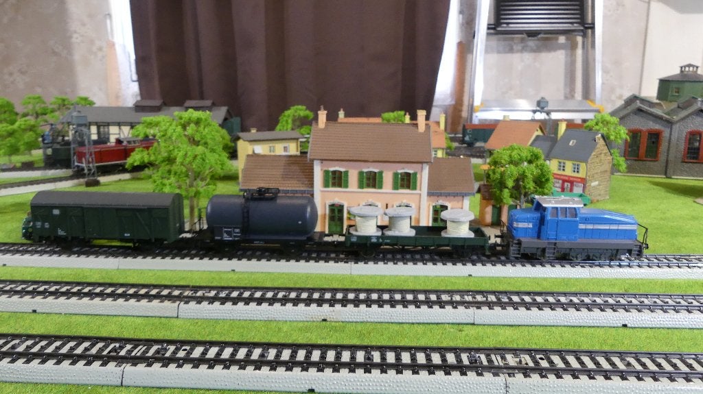 Märklin/Lima DHG 500 convoi de travaux AC Analogique, Analogique, Courant alternatif, Comme neuf, Set de Trains