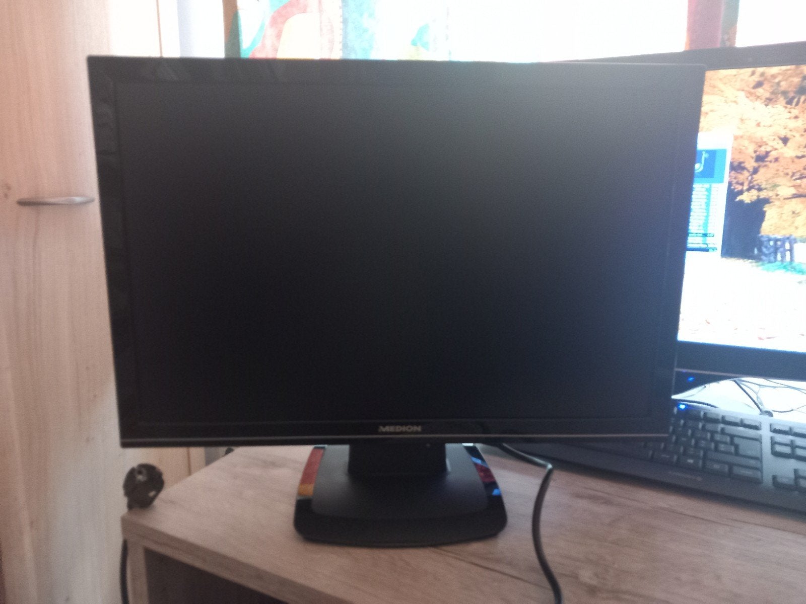 22" TFT monitor Medion met geluid, Computers en Software, Ophalen, Zo goed als nieuw
