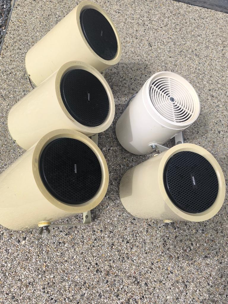 PA speakers / 100V hoorn luidsprekers – Adastra + TOA (set), Audio, Tv en Foto, Luidsprekerboxen, Gebruikt, Overige typen, Minder dan 60 watt