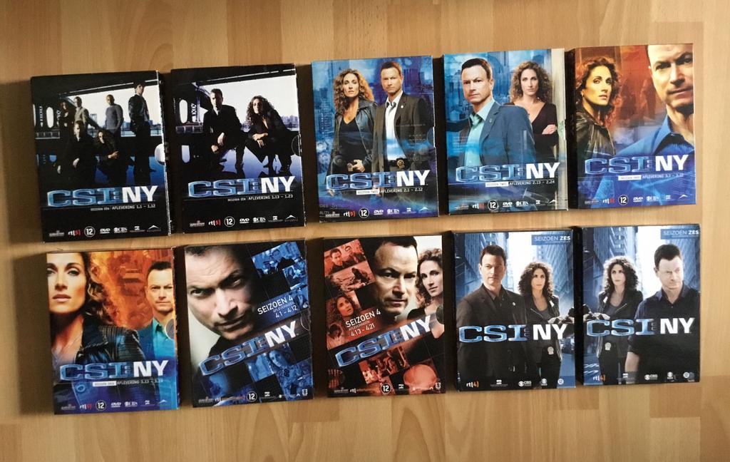 Dvd’s serie CSI New York, Cd's en Dvd's, Vanaf 12 jaar, Ophalen of Verzenden, Drama