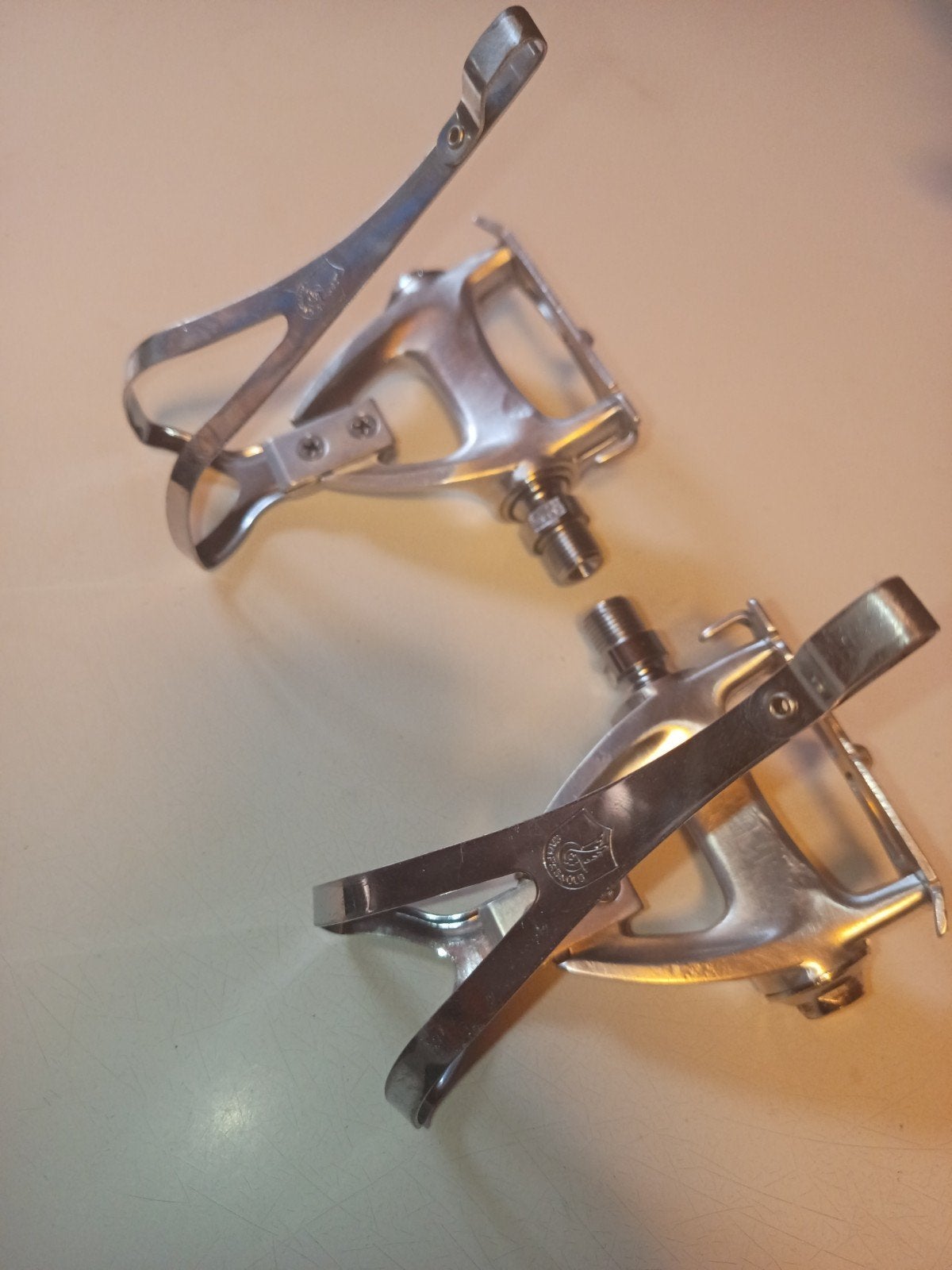 Campagnolo chorus aero pedalen 1988-1992, Enlèvement, Comme neuf, Pédalier ou Pédales, Campagnolo