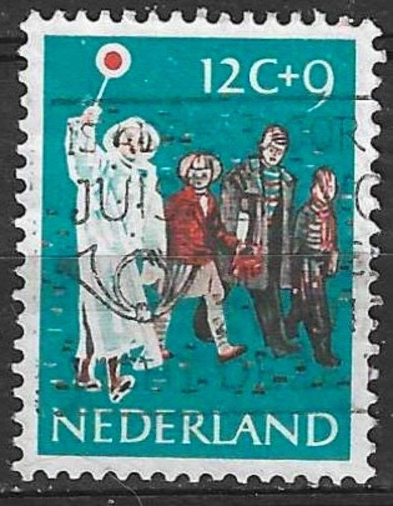 Pays-Bas 1959 - Yvert 715 - Pour les enfants (ST), Timbres & Monnaies, Timbres | Pays-Bas, Envoi, Affranchi