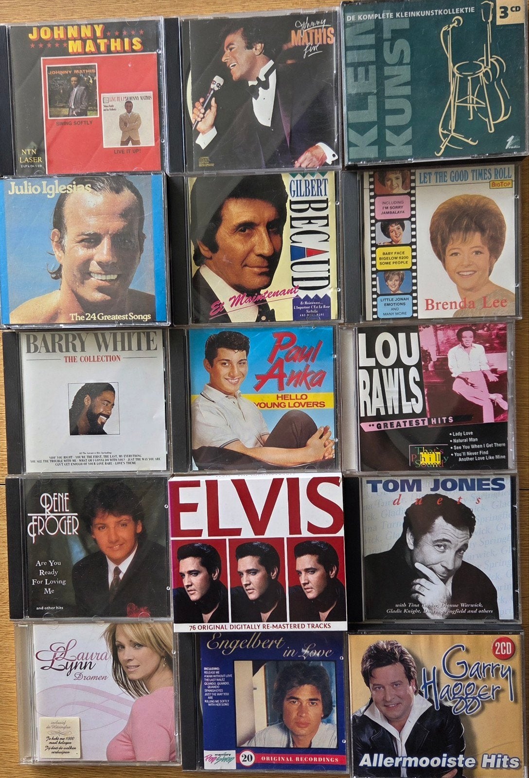 Lot 21 cd's samengestelde collectie, Enlèvement