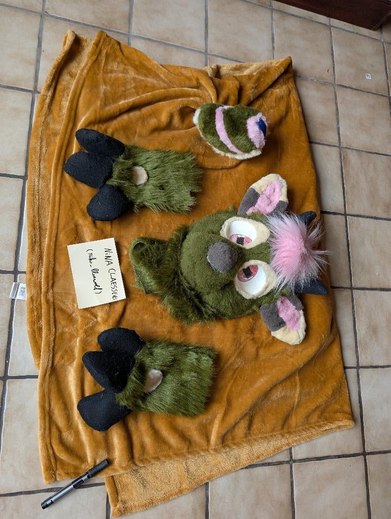 Geiten Fursuit (mini partial) prijs bespreekbaar!, Enlèvement ou Envoi