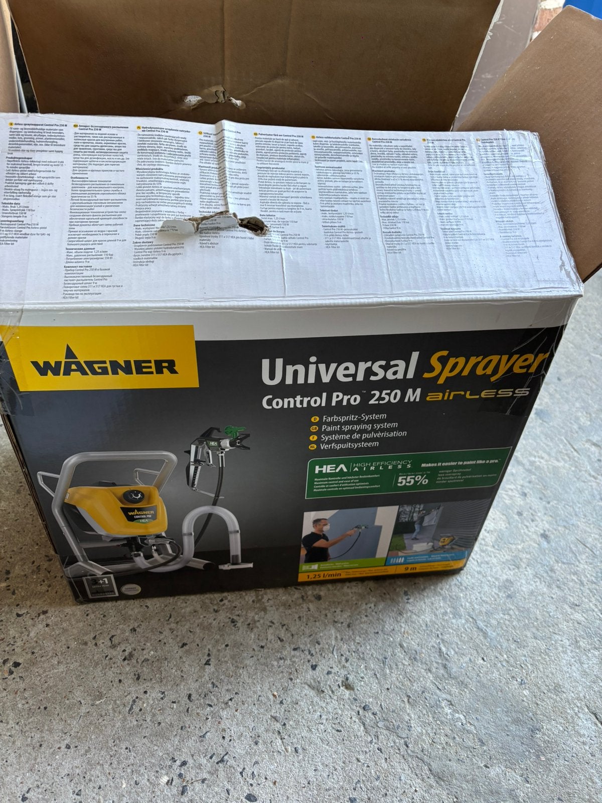 Verspuitmachine Wagner, Ophalen, Zo goed als nieuw