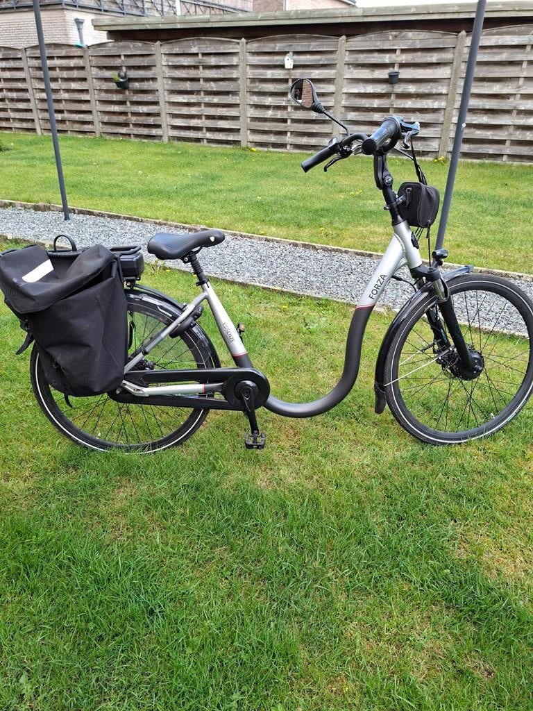 Elektrische fiets met lage opstap, Ophalen