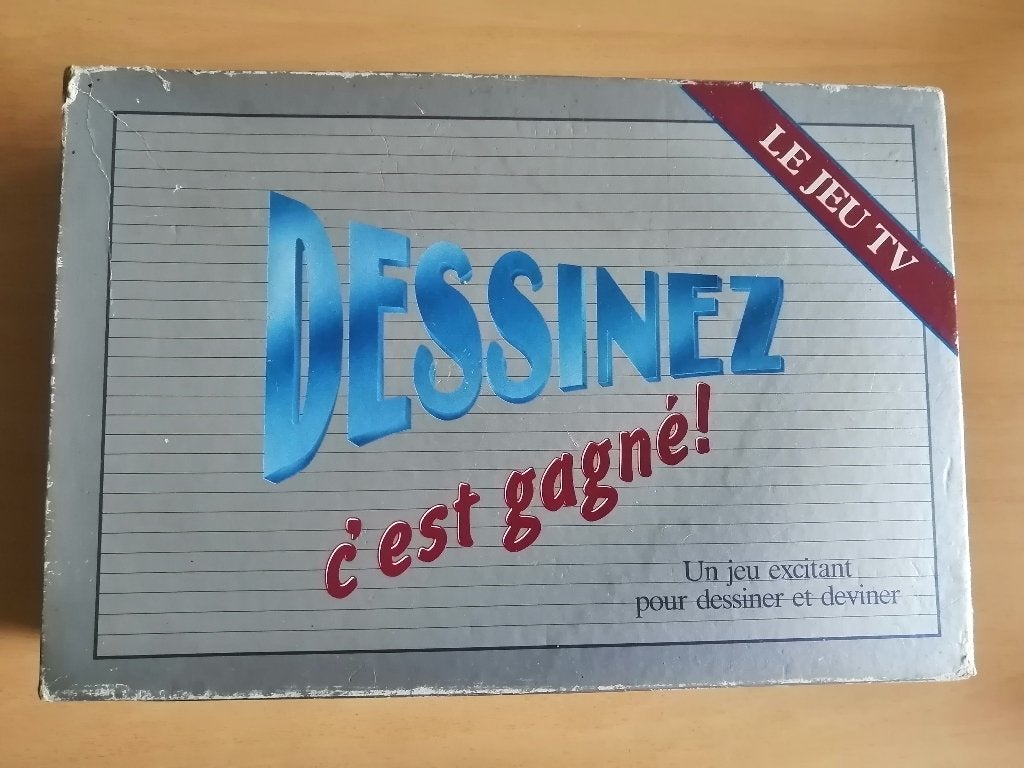 Jeu de société vintage Dessinez, c'est gagné ! par MB 1988, Enlèvement ou Envoi