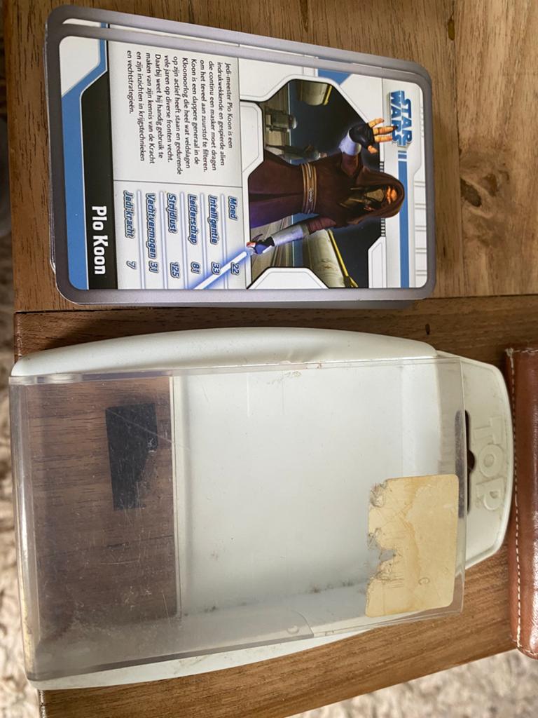 Top trumps star wars, Ophalen