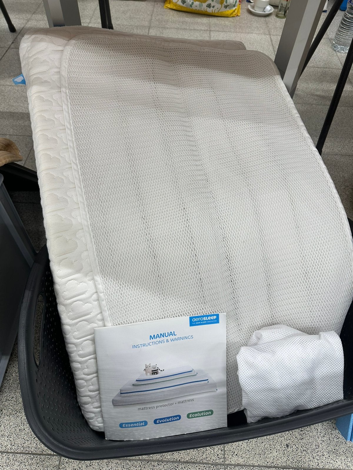 Aerosleep evolution set voor cosleeper 50 op 80cm, Ophalen of Verzenden, Zo goed als nieuw, Matras
