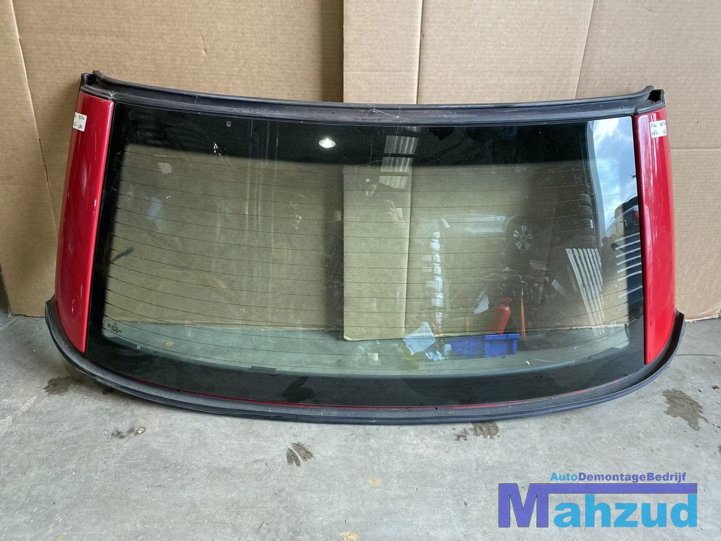 MERCEDES SLK R170 ROOD 586 Cabrio dak RAAM achter deel, Auto-onderdelen, Gebruikt, Mercedes-Benz AG, Mercedes-Benz, Mercedesstrasse 120
70372  Stuttgart, DE