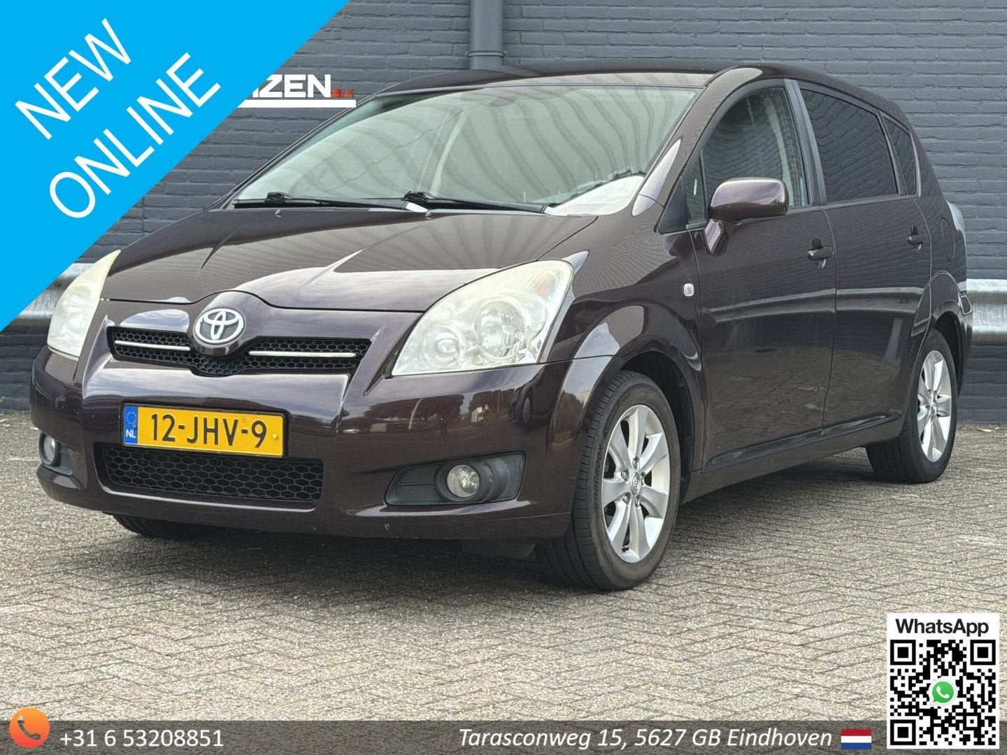 Toyota Verso 2.2 D-4D Luna | Cruise | Climate | Trekhaak |, Autos, Rouge, Achat, 170 g/km, Entreprise