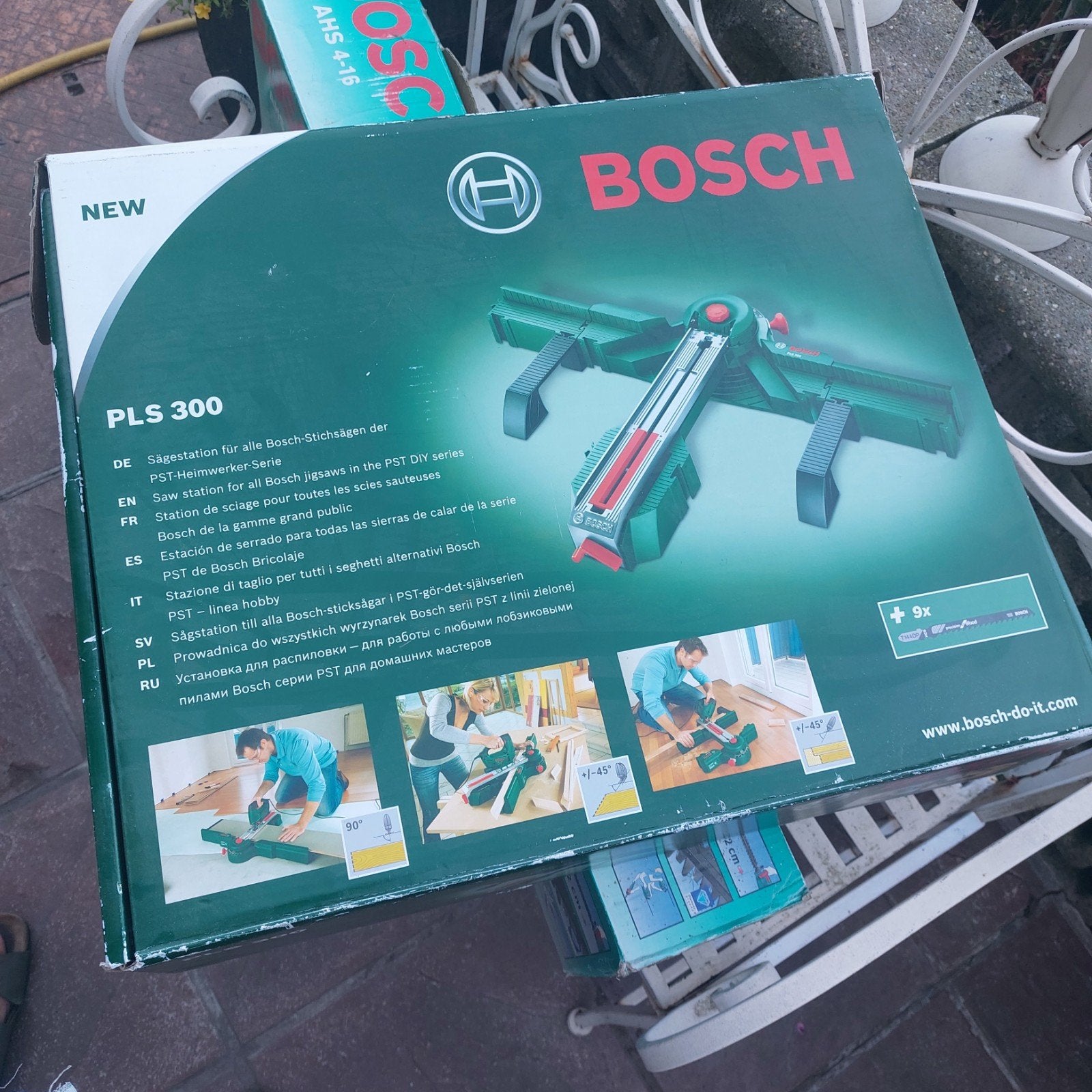 Bosch pls 300 nieuw, Ophalen