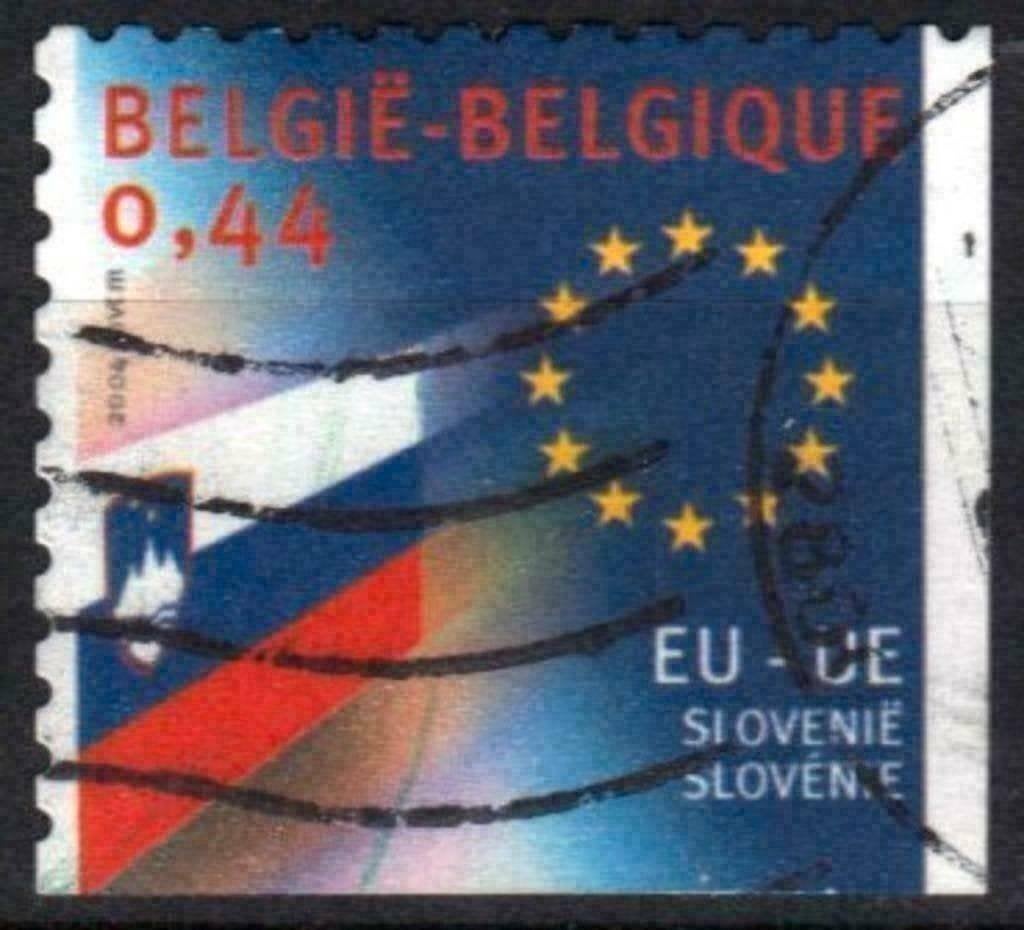 Belgie 2004 - Yvert 3289 /OBP 3302 - Europa - Slovenie (ST), Postzegels en Munten, Verzenden, Gestempeld, Gestempeld, Europa