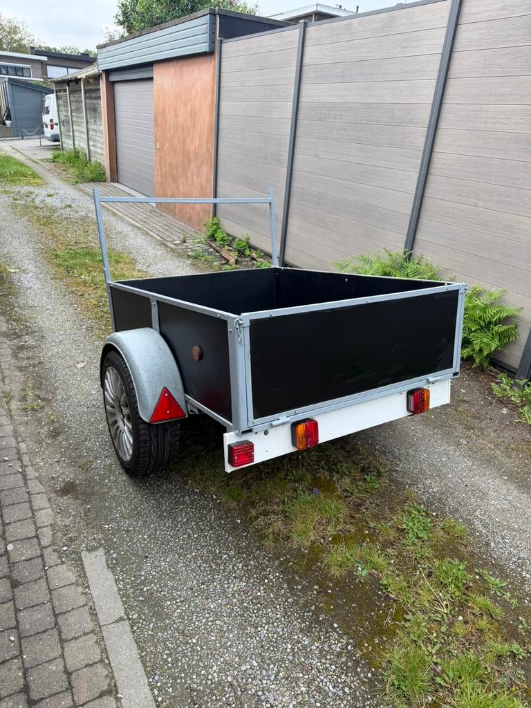 Aanhangwagen 1m55 x 1m10, Ophalen, Zo goed als nieuw