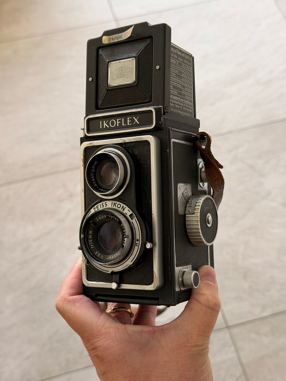 vintage Zeiss Ikon Ikoflex IIa, TV, Hi-fi & Vidéo, Enlèvement ou Envoi, Utilisé, Autres Marques