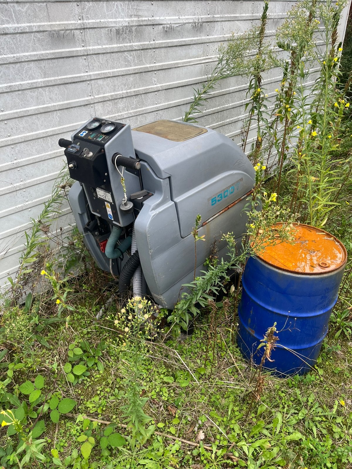 Poetsmachine werkend, Enlèvement, Comme neuf, Machine de nettoyage à brosse