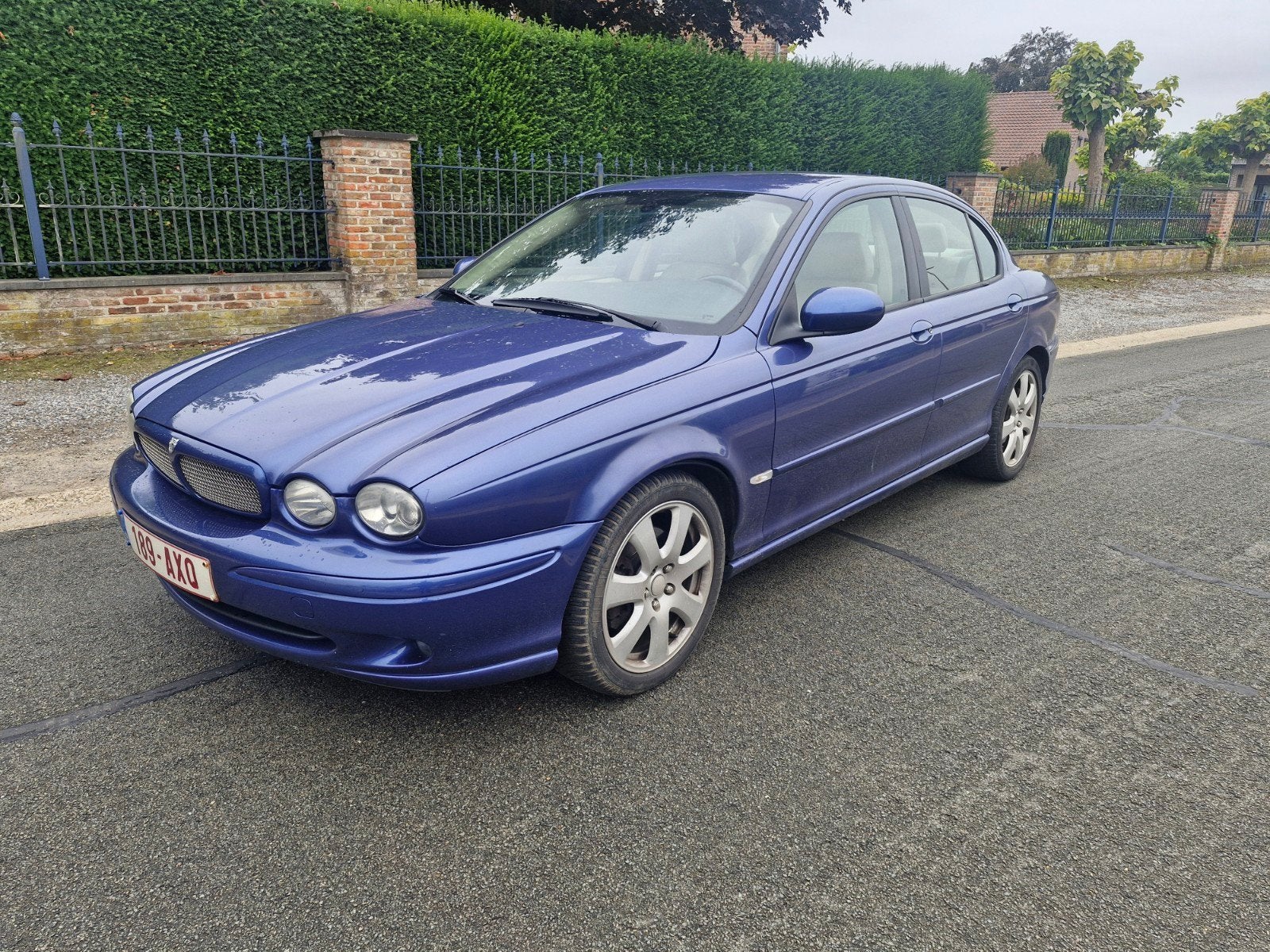 JAGUAR X TYPE 2.2D BJ 2006 LEER AIRCO 6 BAK 110KW EURO4, Achterwielaandrijving, 4 cilinders, Leder, Euro 4
