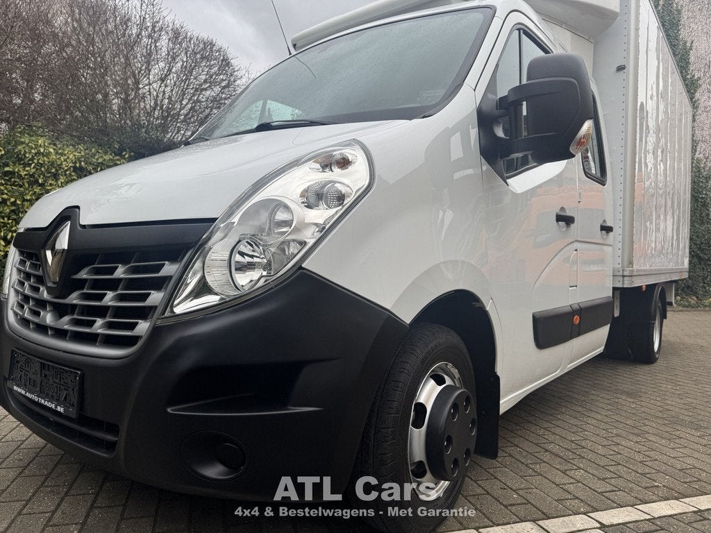 Renault Master 2.3D | DUBBEL CABINE + BAK | 133 000 KM, Auto's, Voorwielaandrijving, Euro 5, Stof, Gebruikt