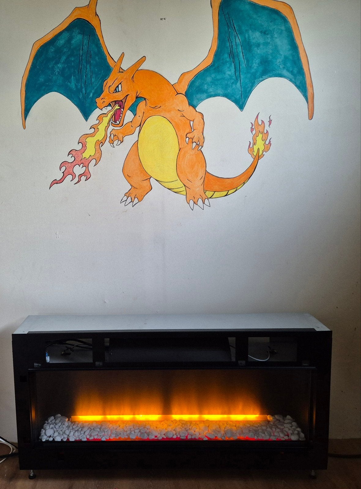 Elektrische sierhaard (charizard niet inbegrepen ), Ophalen