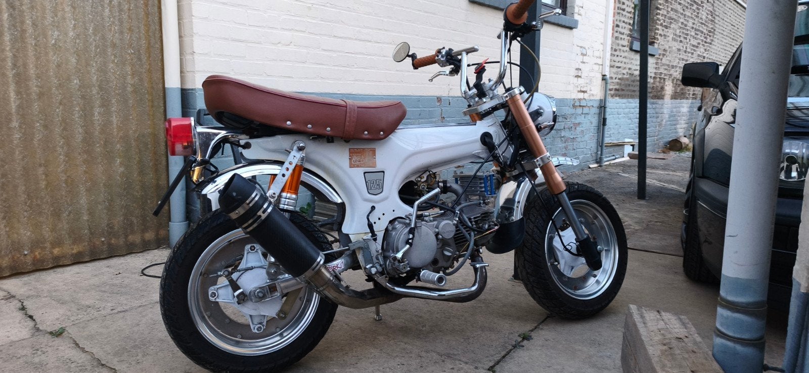 copie dax (SkyTeam) 125cc moteur 160cc, Motos, Occasion, 125 cm³, Particulier, 1 cylindre