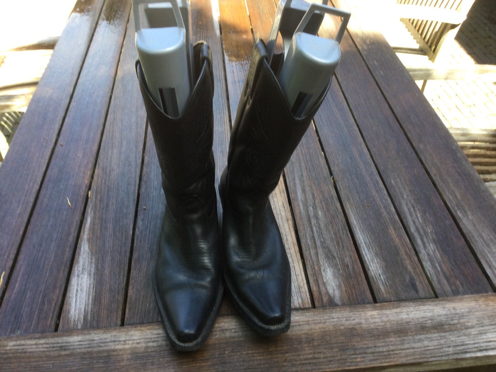 Bottes en cuir Dockers 44, Neuf, Bottes, Enlèvement ou Envoi, Noir