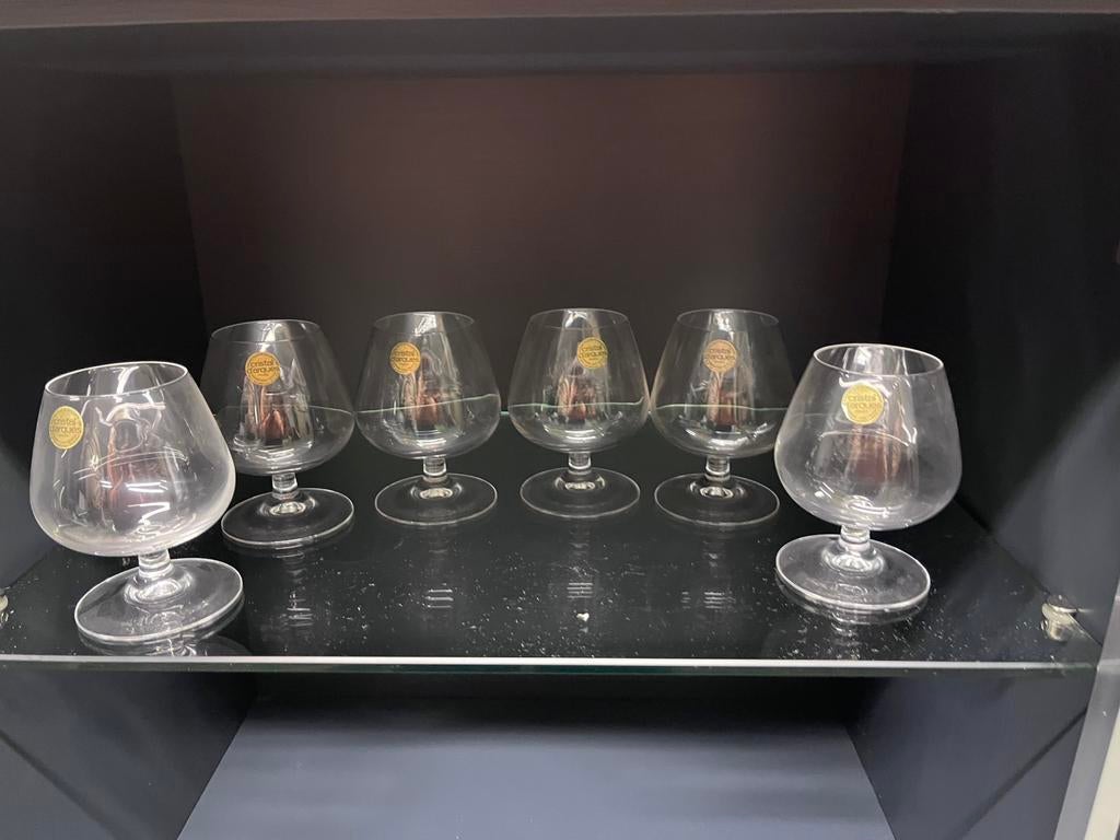 Cognac glazen kristal, Antiek en Kunst, Ophalen
