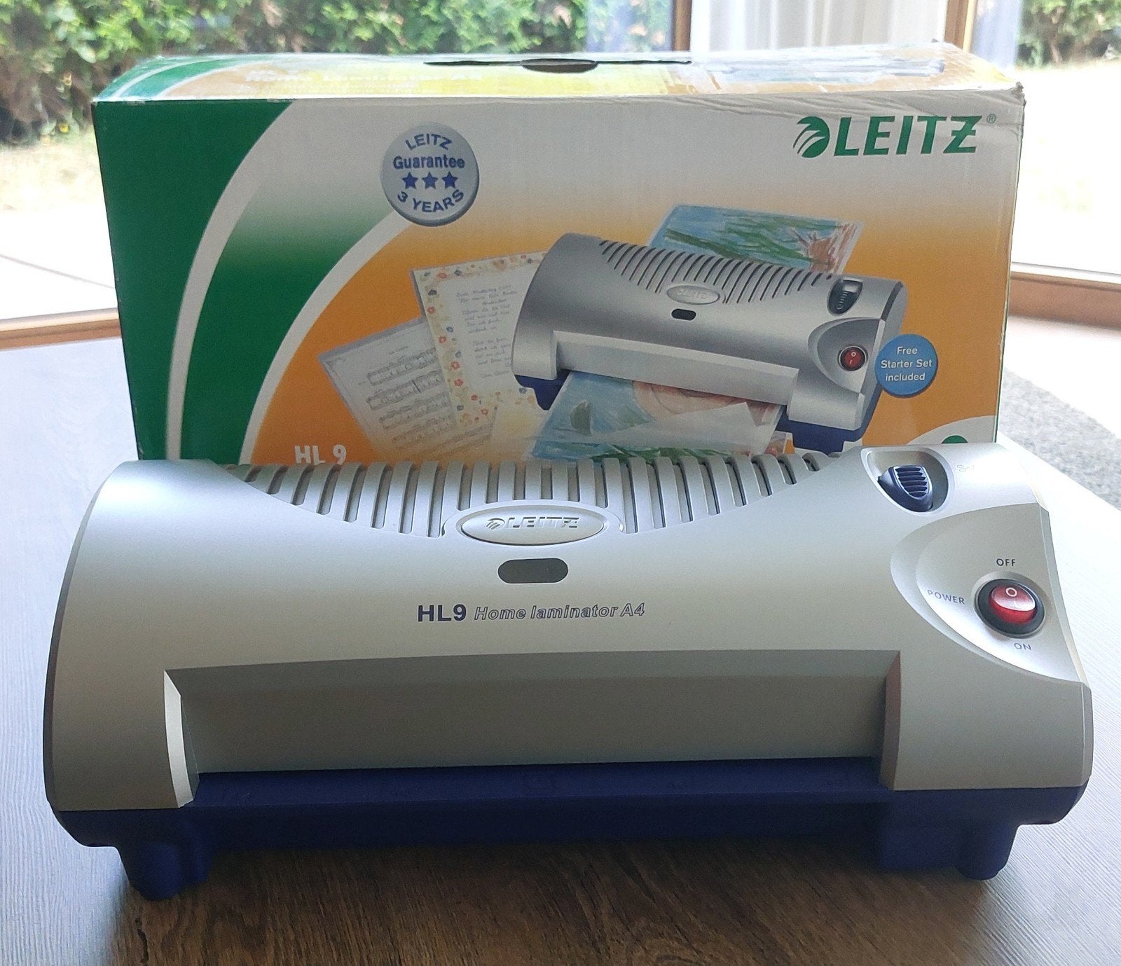 Lamineermachine Leitz, Ophalen