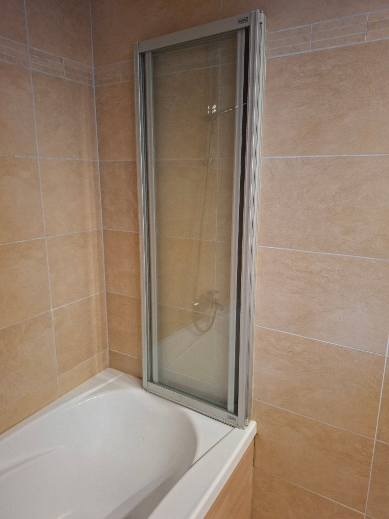 3-delig badscherm Hüppe Combinett 2, Enlèvement, Comme neuf, Verre, Autres types