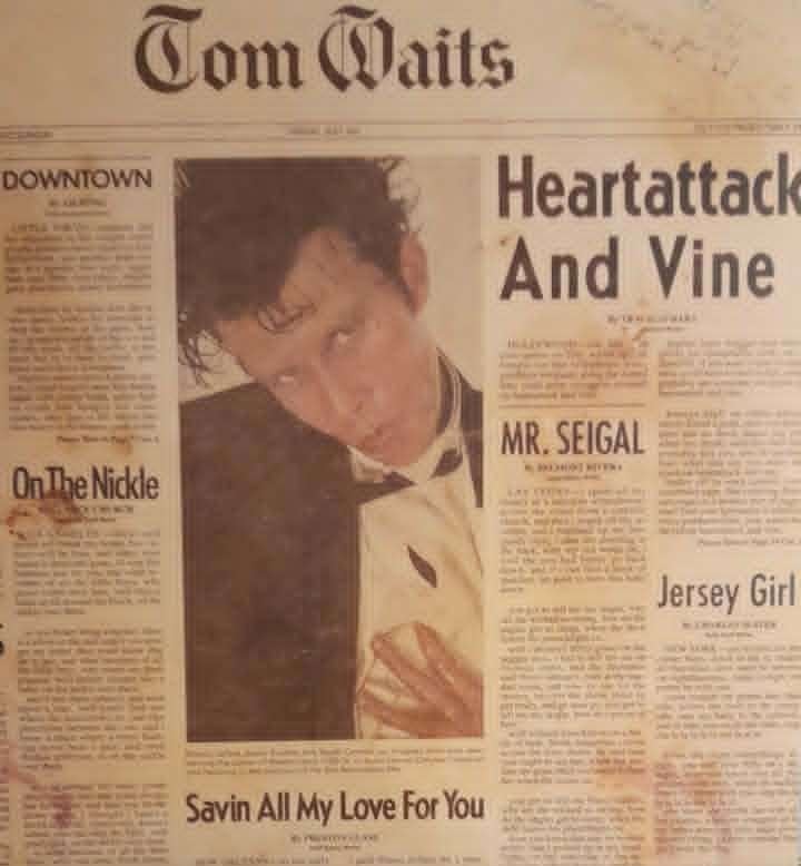TOM WAITS, CD & DVD, Vinyles | Rock, LP, Enlèvement ou Envoi, Comme neuf, Housse de protection extérieure
