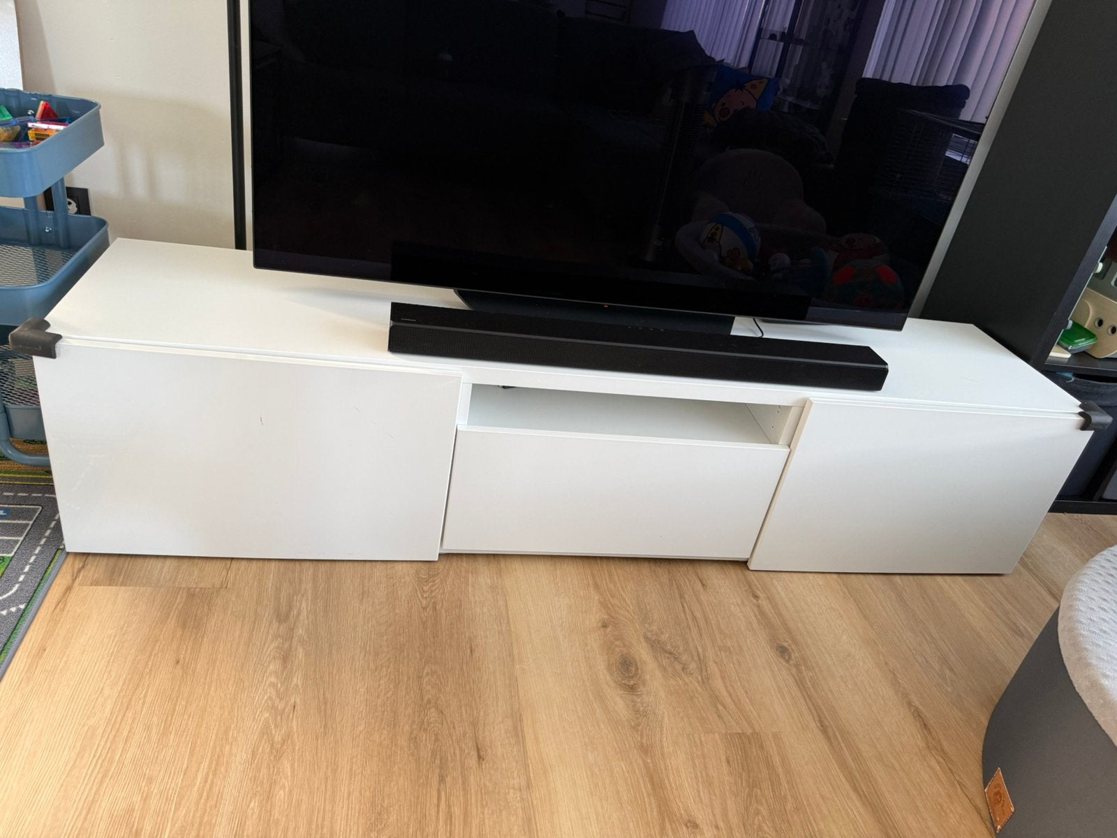 BESTA tv meubel, Huis en Inrichting, Kasten |Televisiemeubels, Ophalen, Zo goed als nieuw