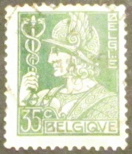 35 centimes estampillés OBC 340a, Enlèvement ou Envoi, Affranchi, Timbre-poste, Autre