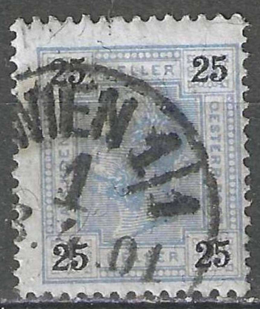 Autriche 1899/1902 - Yvert 72 - Empereur Françoi-Josep (ST), Timbres & Monnaies, Timbres | Europe | Autriche, Envoi, Affranchi