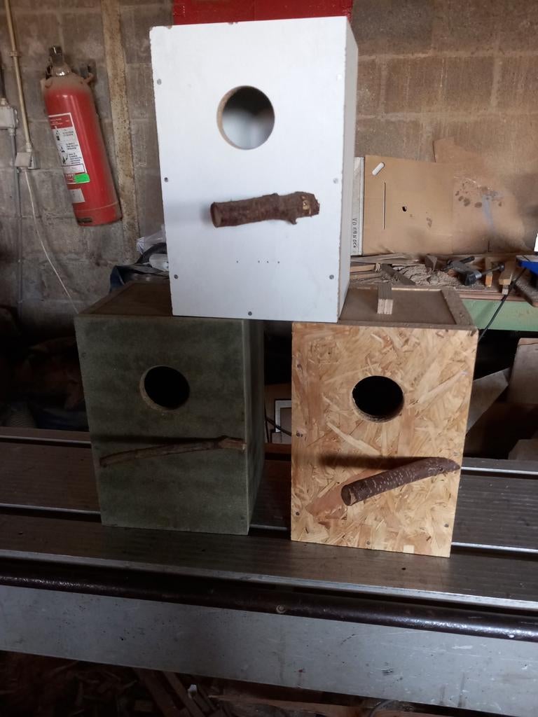 Te koop nieuwe ongebruikte nestbakken, Animaux & Accessoires, Oiseaux | Accessoires, Enlèvement