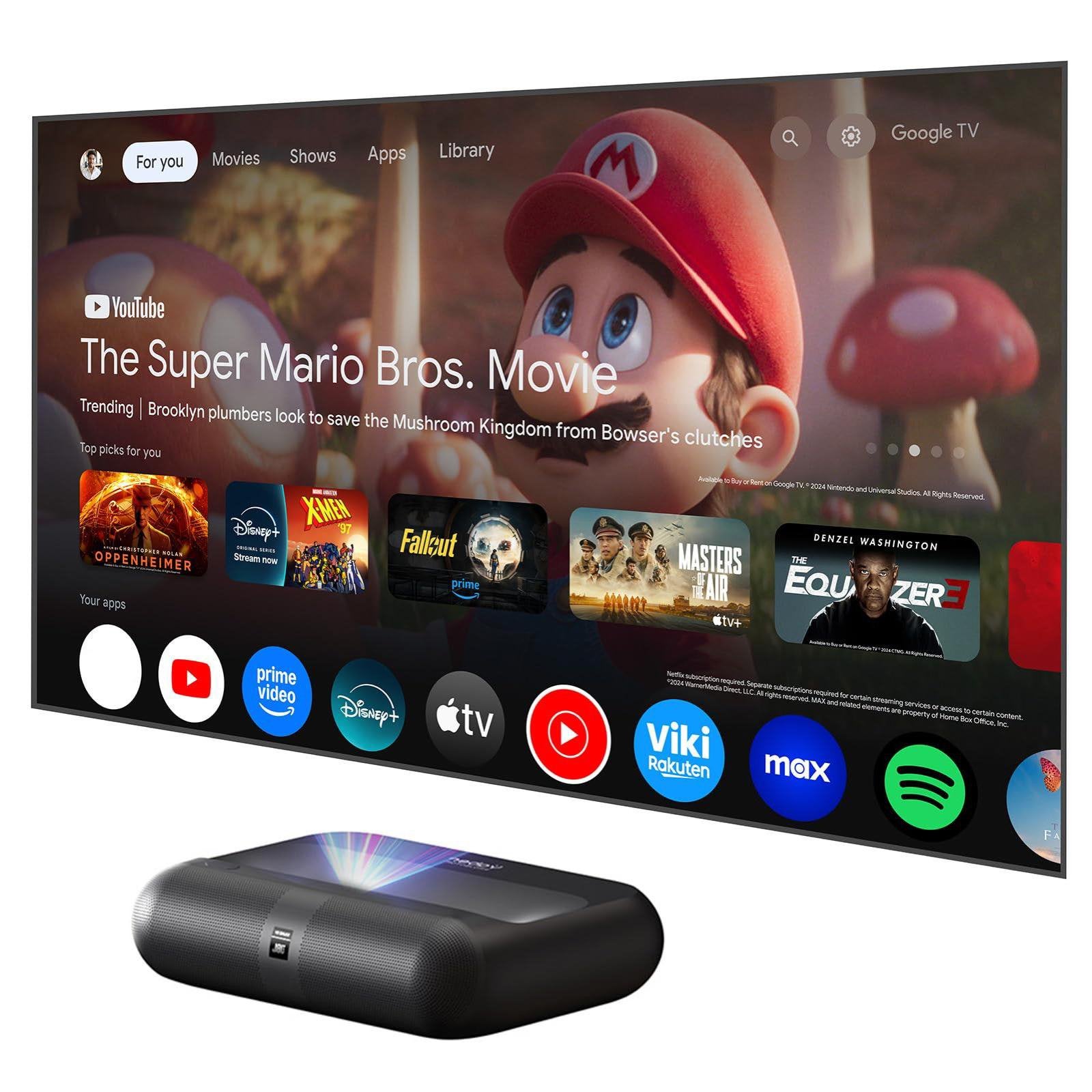 Yaber K300 Triple Laser Projector Full HD 1080P for sale, Ophalen, Zo goed als nieuw