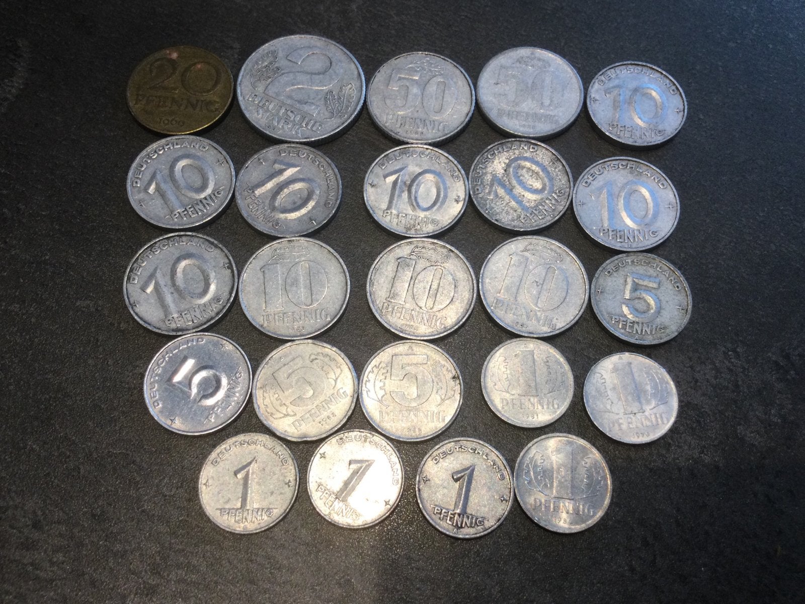 DDR lot 24 pièces diverses, Enlèvement ou Envoi, Monnaie